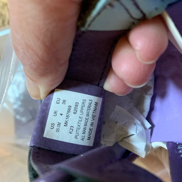 NWT Merrell Kids Girls Water Shoes Fisherman Sandal Purple Closed Toe Size 3 5 - Picture 10 of 10